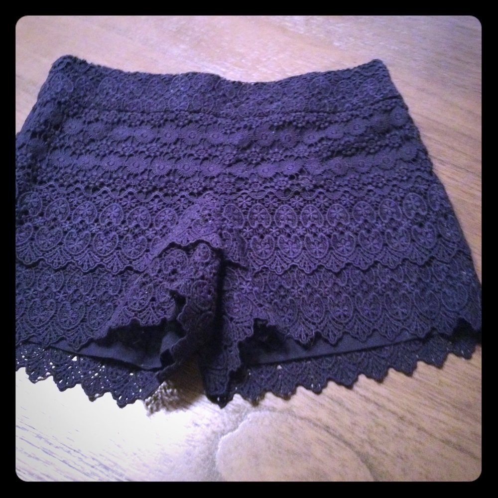 Loft lace shorts